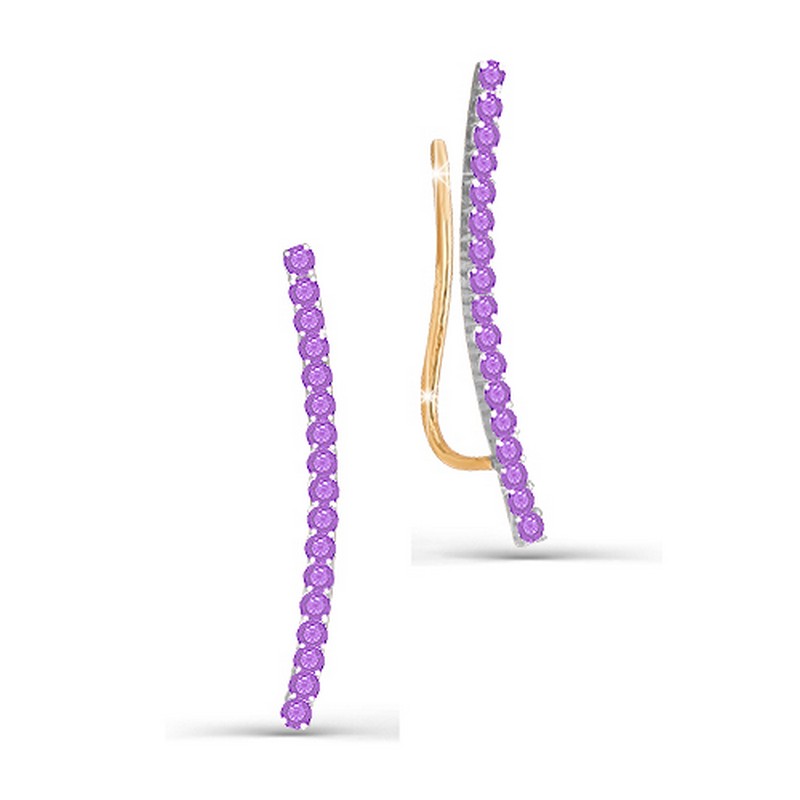 Серьги 122684 (Au 585)