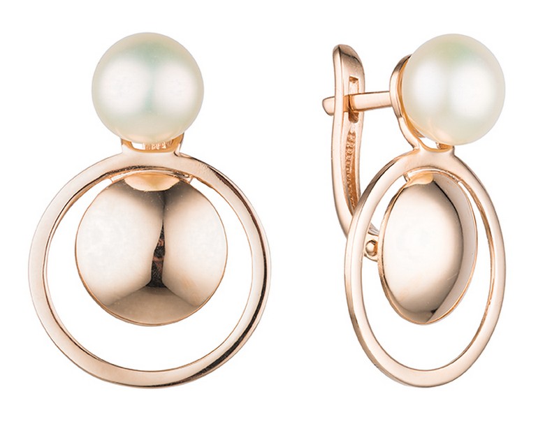 Серьги 21803522 (Au 585)