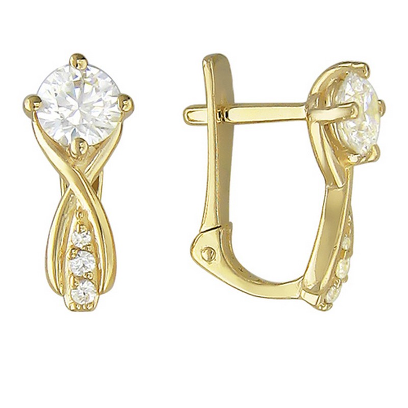 Серьги 01С136021 (Au 585)