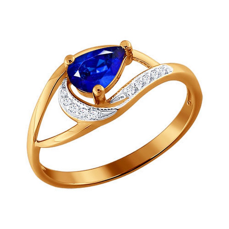 Кольцо 2010478 (Au 585)