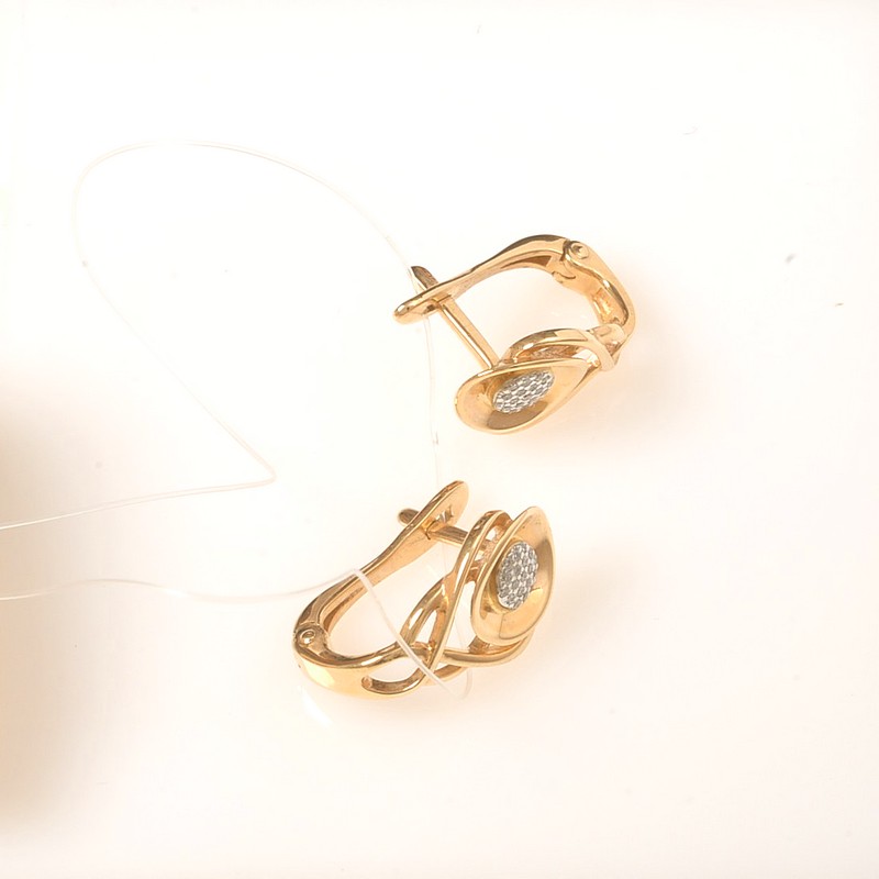 Серьги 1020834 (Au 585)