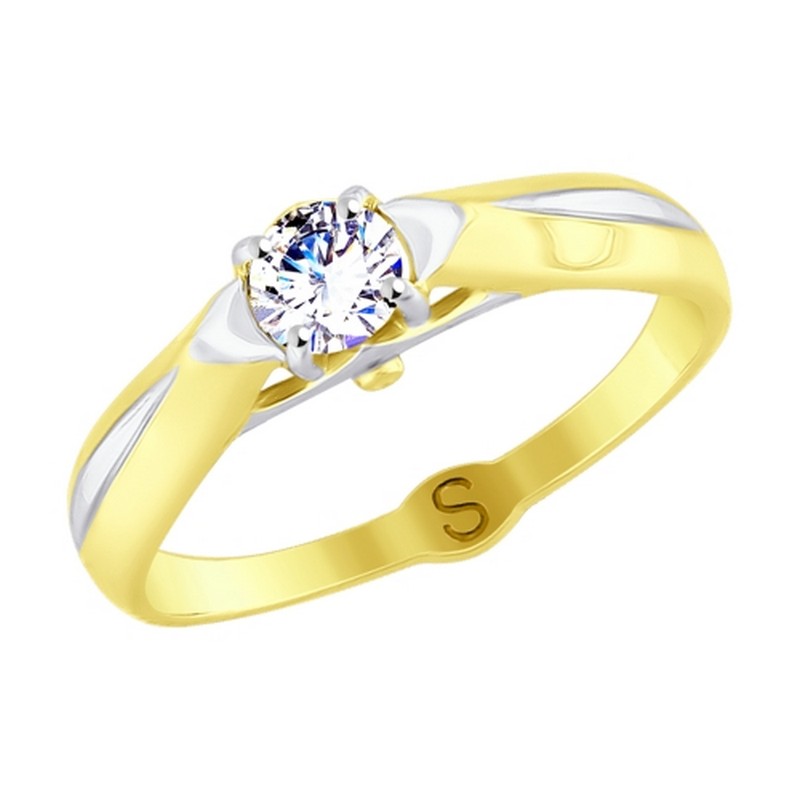 Кольцо 017723-2 (Au 585)