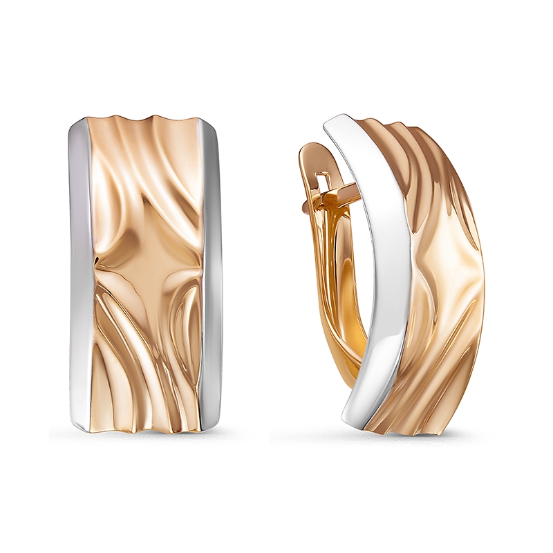 Серьги 221945 (Au 585)