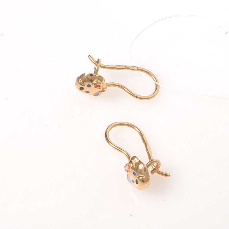 Серьги 026624 (Au 585)