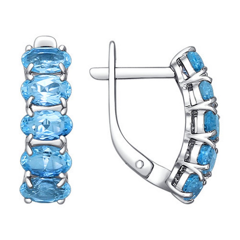 Серьги 92021028 (Ag 925)