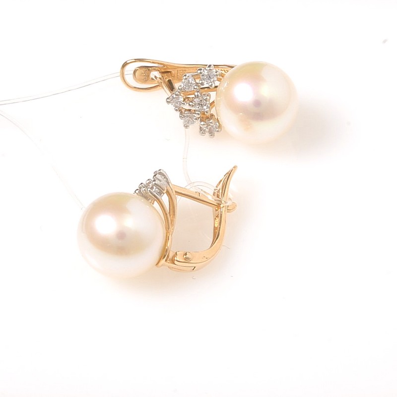 Серьги 21802022 (Au 585)