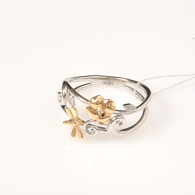 Кольцо 10-1-DD-R-025582 (Au 585)