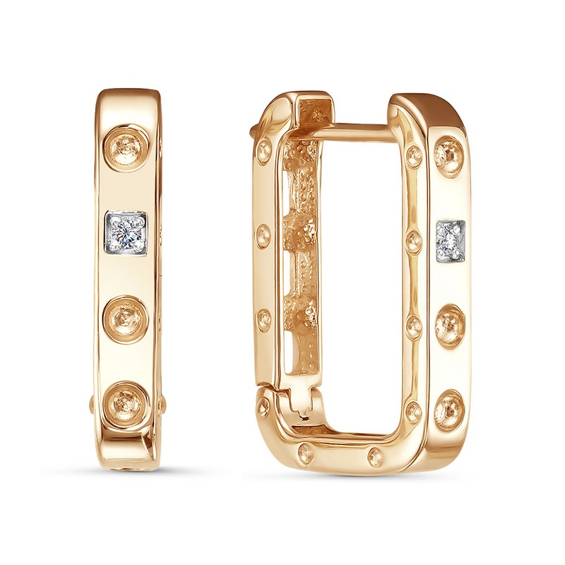 Серьги 21805277 (Au 585)