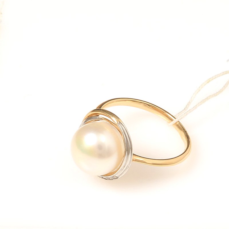 Кольцо 1551169 жемчуг (Au 585)