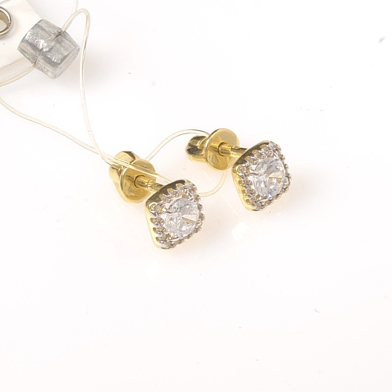 Серьги 026616 (Au 585)