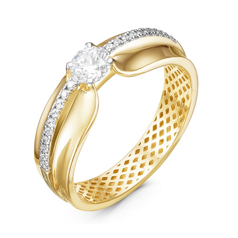 Кольцо дф110162л (Au 585)