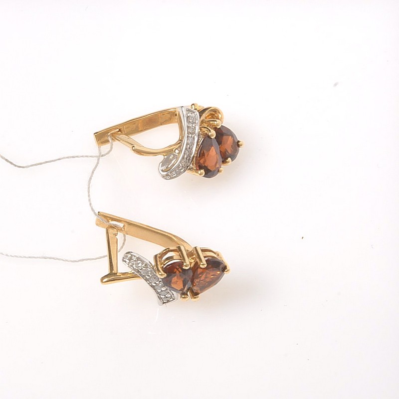 Серьги 28777-2 (Au 585)