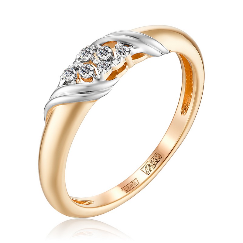 Кольцо 1-11-0929-101 (Au 585)