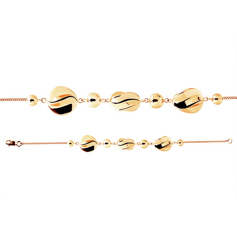 Браслет 1400042732-19 (Au 585)