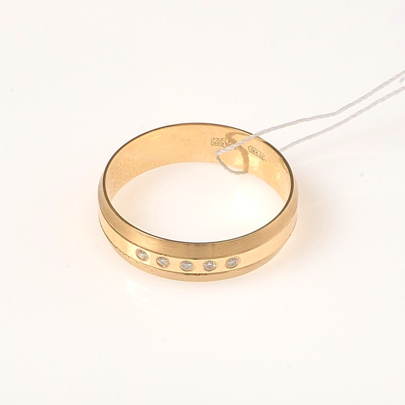 Кольцо 1-2136-Р-D (Au 585)