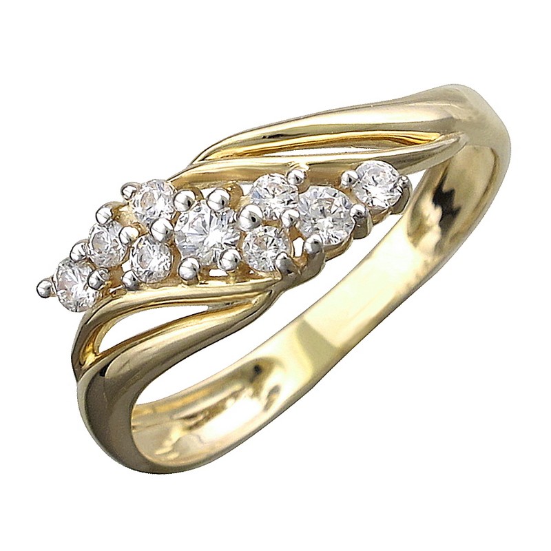 Кольцо 01К1312202Р (Au 585)