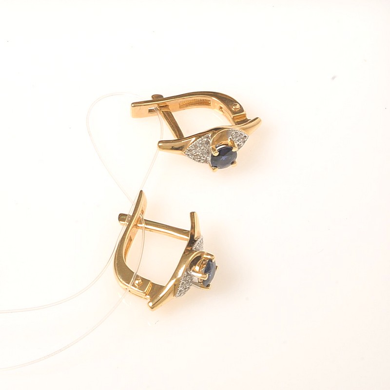 Серьги 3020716 (Au 585)